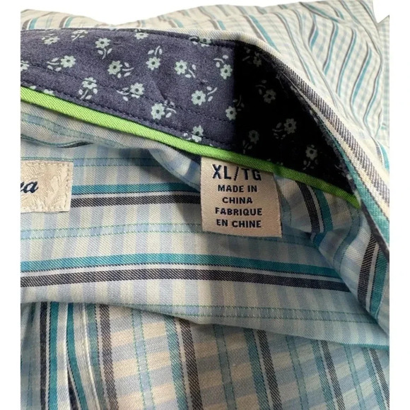 Tommy Bahama IslandZone Stripe Button Down Shirt in Men's XL - Picture 8 of 11